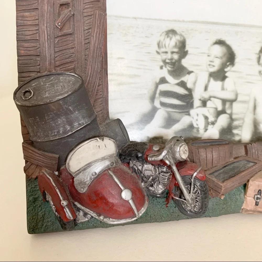 Vintage country cowboy Picture frame